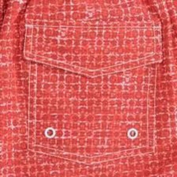 New. Johnnie-O red swim shorts. Small. Retails $89 - Picture 6 of 11